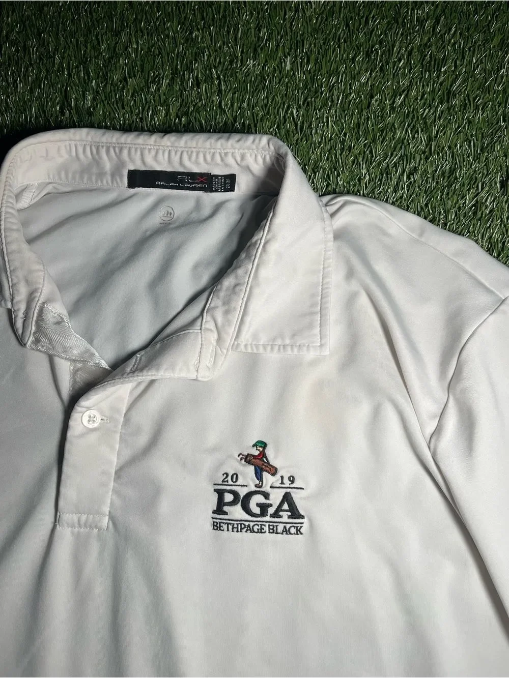 RLX Ralph Lauren 2019 PGA Championship Bethpage Black Men's XL Polo
